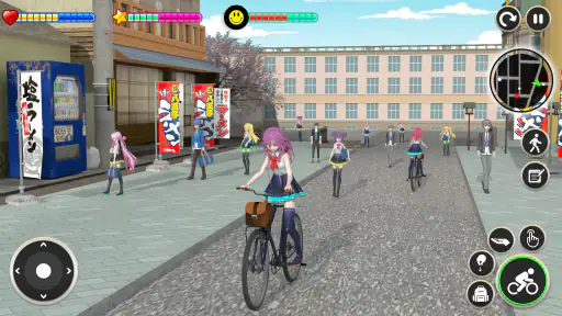 High School Girl Life Sim 3D screenshot 1