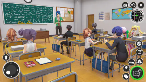 High School Girl Life Sim 3D screenshot 3