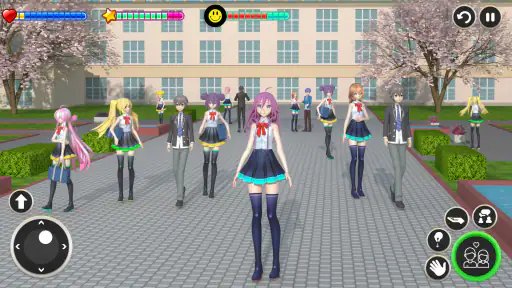 High School Girl Life Sim 3D screenshot 4