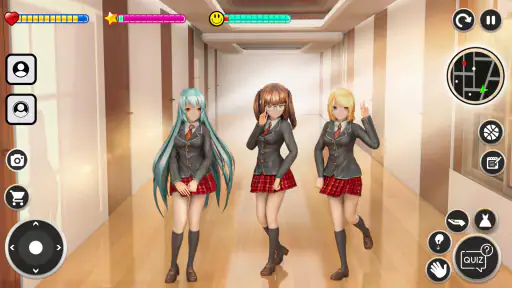 High School Girl Life Sim 3D screenshot 6