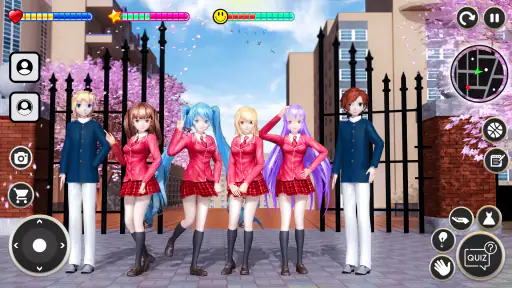 High School Girl Life Sim 3D screenshot 7