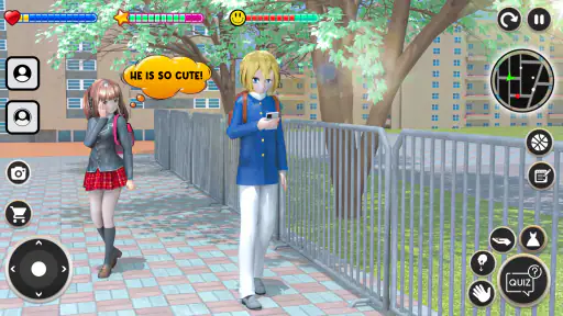 High School Girl Life Sim 3D screenshot 8