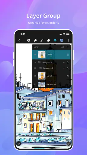 HiPaint - Dessin & Art drawing screenshot 2