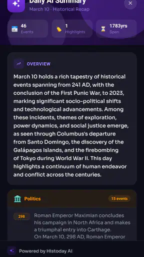Histoday: History & Quizzes screenshot 5
