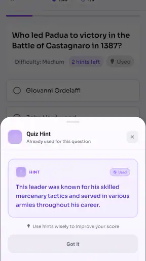 Histoday: History & Quizzes screenshot 8