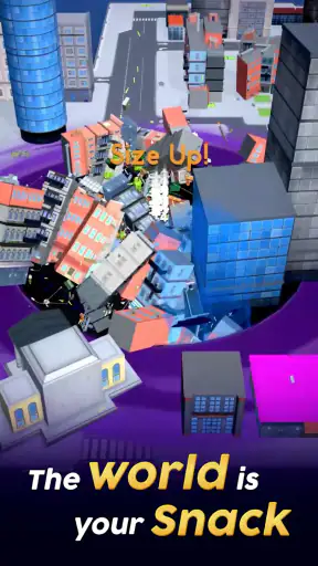 Hole.io screenshot