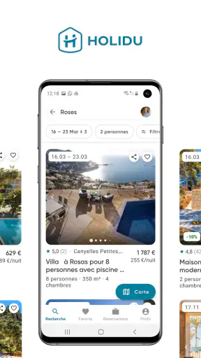 Holidu : Locations de vacances screenshot 1