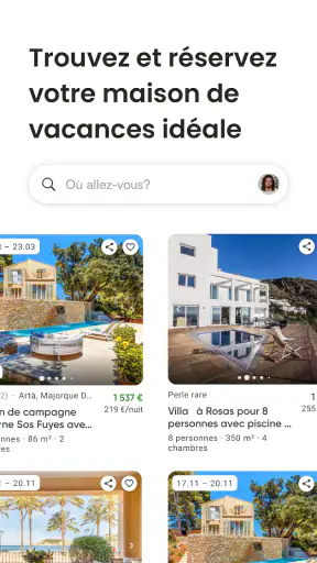 Holidu : Locations de vacances screenshot 2