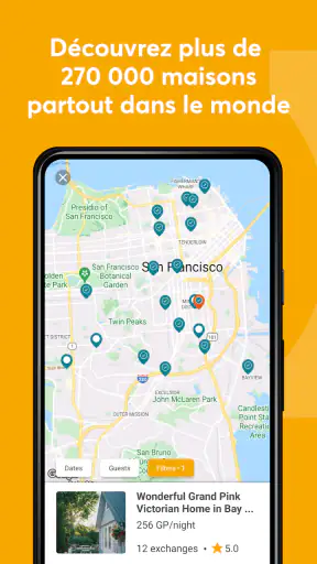 HomeExchange screenshot 2