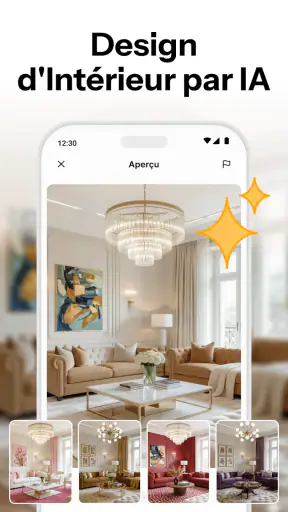 HomeMagic: Déco Intérieure AI screenshot 1