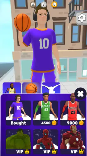 Hoop World: Flip Dunk Game 3D screenshot 12
