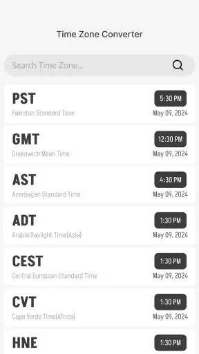 Horloge mondiale en direct screenshot 5