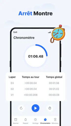 Horloge - Réveil simple screenshot 5