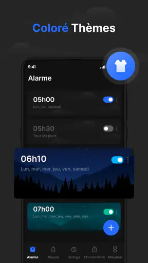 Horloge - Réveil simple screenshot 6