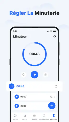 Horloge - Réveil simple screenshot 7