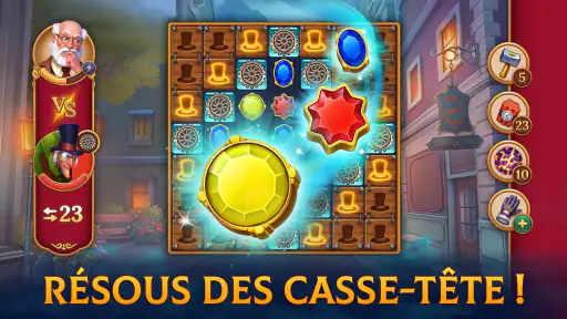 Horloger - Jeu Match-3 Gemmes screenshot 11