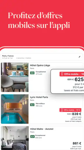 Hotels.com: Hôtels et Voyage screenshot 10