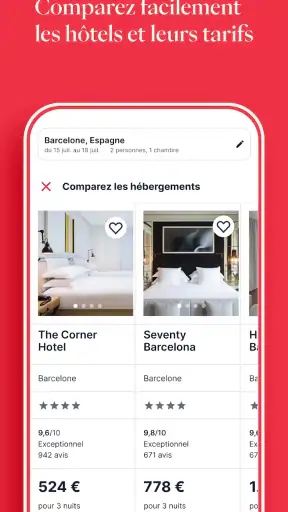 Hotels.com: Hôtels et Voyage screenshot 4