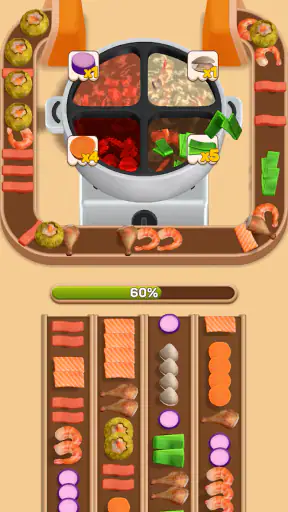 Hotpot Loop: Food Sort screenshot 10