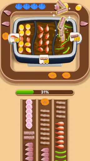 Hotpot Loop: Food Sort screenshot 12
