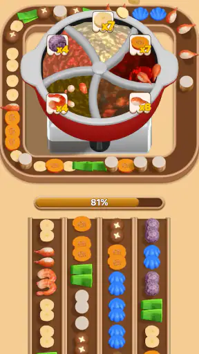 Hotpot Loop: Food Sort screenshot 8