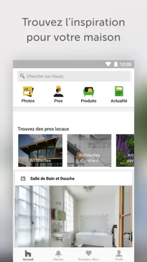 Houzz, déco intérieure, design screenshot 1