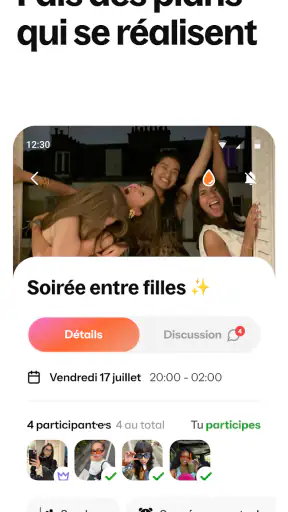 Howbout : calendrier partagé screenshot 3