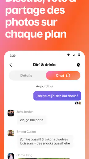 Howbout : calendrier partagé screenshot 5
