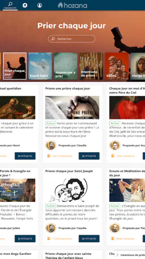 Hozana - Prière catholique screenshot 6