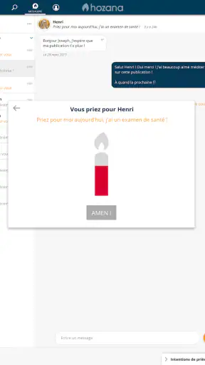 Hozana - Prière catholique screenshot 9