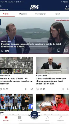 i24NEWS screenshot 10