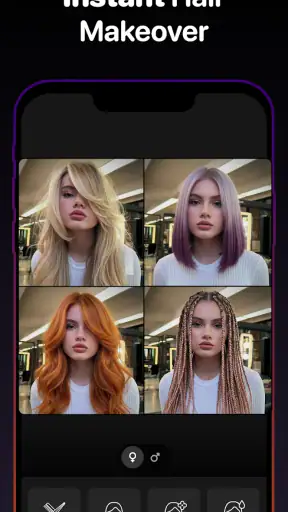 Coupe de Cheveux & Couleur IA screenshot 2