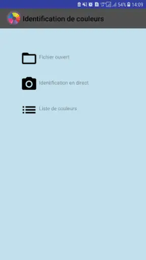 Identification de couleurs screenshot 1
