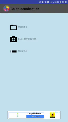 Identification de couleurs screenshot 8