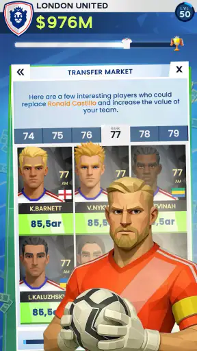 Idle Eleven Football tycoon screenshot 5