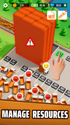 Idle Lumber Empire: Jeu Tycoon screenshot 3