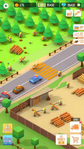Idle Lumber Empire: Jeu Tycoon screenshot 4