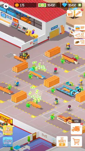 Idle Lumber Empire: Jeu Tycoon screenshot 5