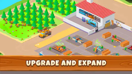 Idle Lumber Empire: Jeu Tycoon screenshot 7