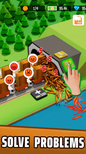 Idle Lumber Empire: Jeu Tycoon screenshot 9