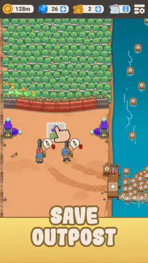 Idle Outpost: jeu de gestion screenshot 9