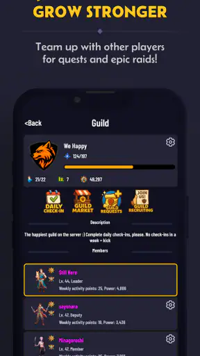 Idle Rising - Online Idle RPG screenshot 4