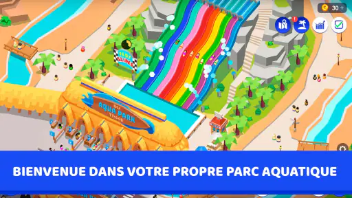 Idle Theme Park - Magnat screenshot 1