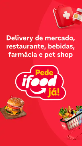 iFood comida e mercado em casa screenshot 1