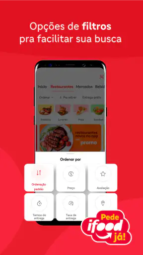 iFood comida e mercado em casa screenshot 3