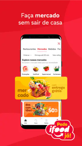 iFood comida e mercado em casa screenshot 4