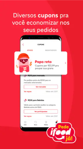 iFood comida e mercado em casa screenshot 6