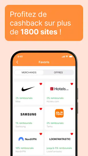 iGraal-Cashback & Codes Promos screenshot 2