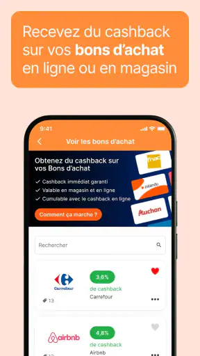 iGraal-Cashback & Codes Promos screenshot 4