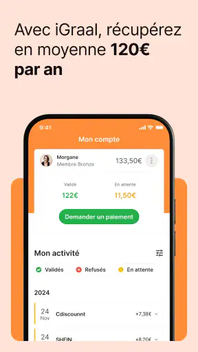 iGraal-Cashback & Codes Promos screenshot 7